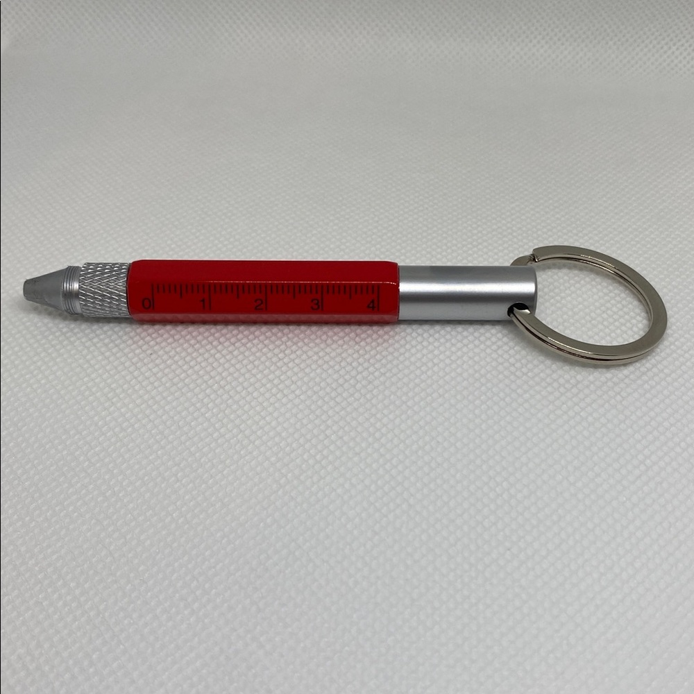 5-in-1 Pocket/Keychain tool~red (NEW!)